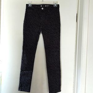 Gap Girls Animal Print Super Skinny Jeans NWOT